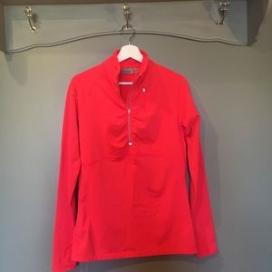 Athleta Quarter Zip Fleece Pullover